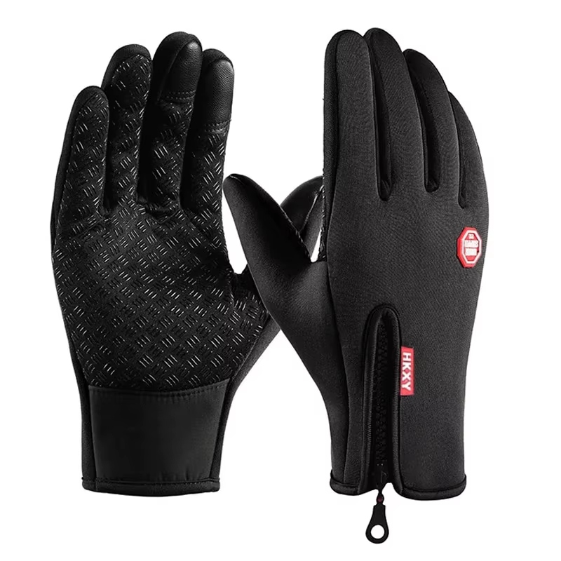 Winter Cycling Gloves Men Women Warm Anti-Slip Outdoor Bike Riding Gloves