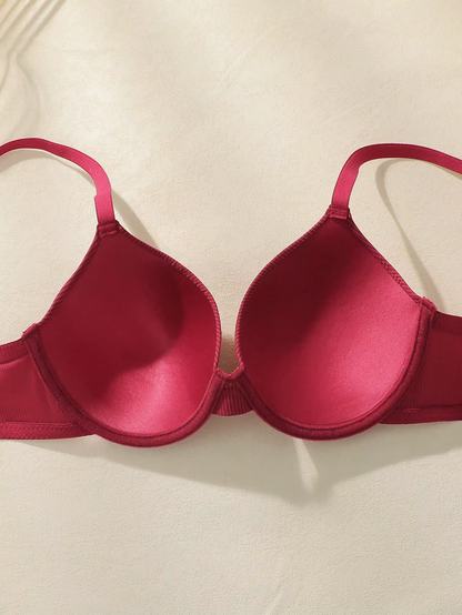 3-Pack Women’s Full Coverage Underwire T-Shirt Bra Soft Padded Everyday 70B-85B