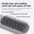 DOCOLAB Cordless 2-in-1 Straightener & Curler USB Ionic Brush 30s Heat-Up