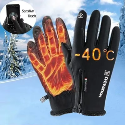 Winter Motorcycle Ski Cycling Gloves Touchscreen Warm Riding Mountaineering