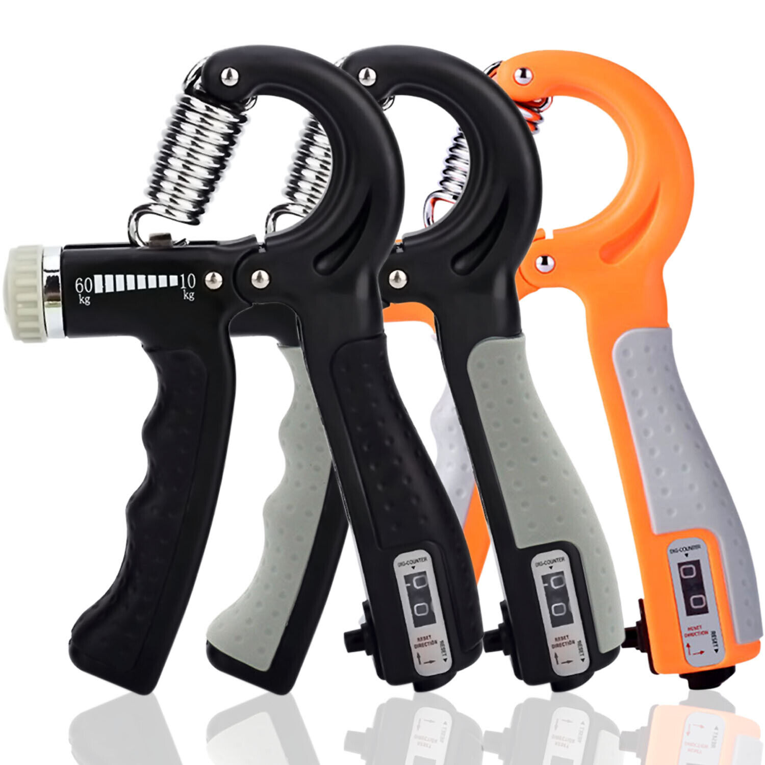 Adjustable Hand Grip Strengthener – Power Trainer Gym Fitness Forearm Strength
