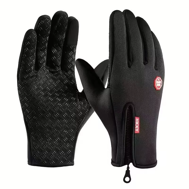 Winter Cycling Gloves Men Women Warm Anti-Slip Outdoor Bike Riding Gloves