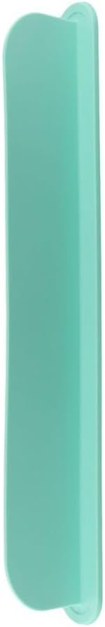 Kitchen Sink Splash Guard Silicone Sink Water Splash Guard Splatter Baffle Board With Sponge Holder For Home Countertop Protector(mint green)