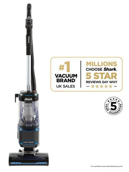 Shark Corded Upright Vacuum Cleaner 1.1L with Lift-Away Technology, Pet Model