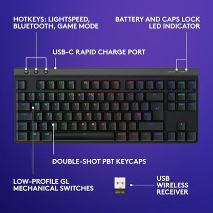 Logitech G502 HERO High Performance Wired Gaming Mouse, HERO 25K Sensor, 25,600 DPI, RGB, Adjustable Weights, 11 Programmable Buttons, On-Board Memory, PC/Mac - Black