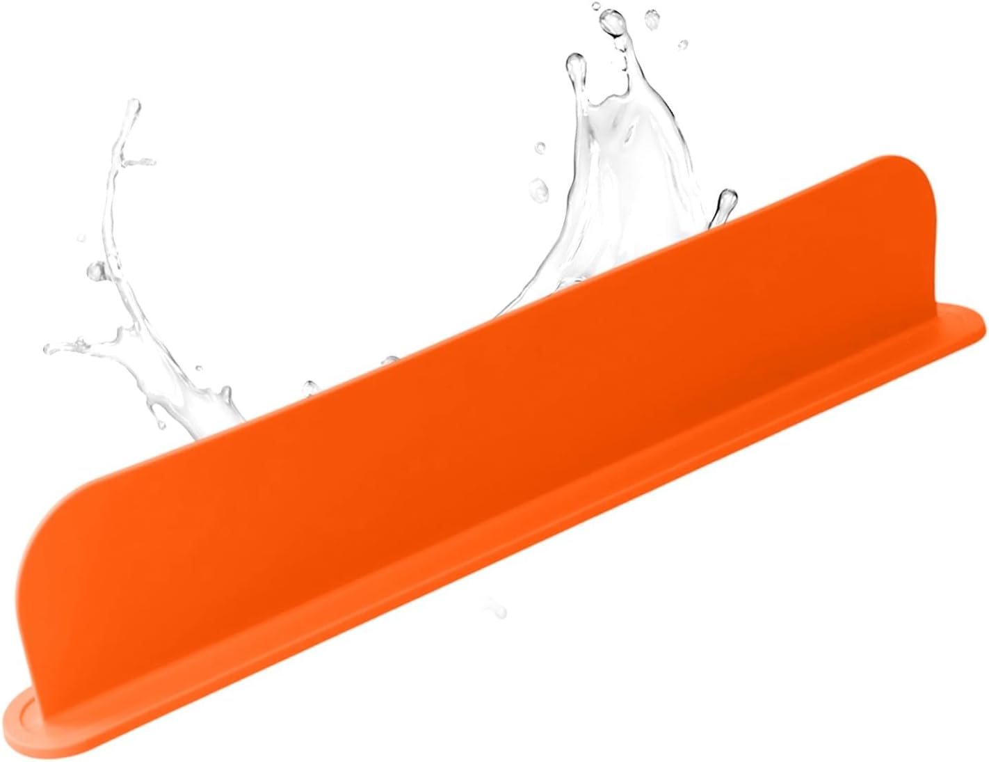 Kitchen Sink Splash Guard Silicone Sink Water Splash Guard Splatter Baffle Board With Sponge Holder For Home Countertop Protector(mint green)