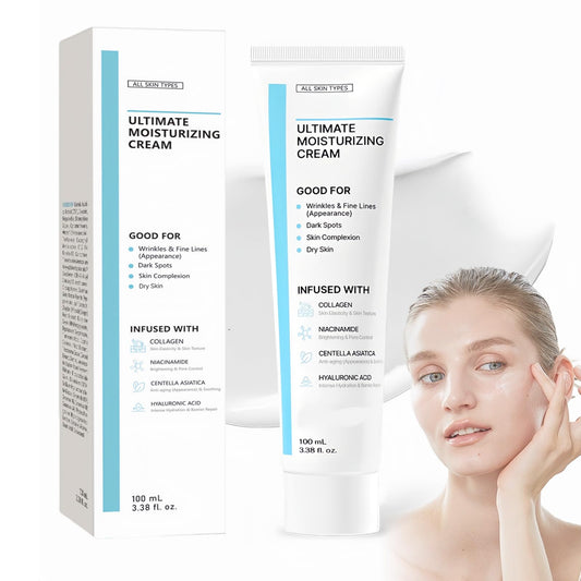 Centella Skin Care Face Moisturizer - Ultimate Moisturizing Cream for Women, Relieves Dry Complexion, Anti Wrinkle Face Care, Suitable for All Skin Types, 100ML