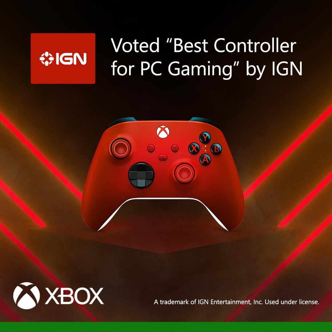 Xbox Wireless Controller – Carbon Black Series X|S, One, and Windows Devices