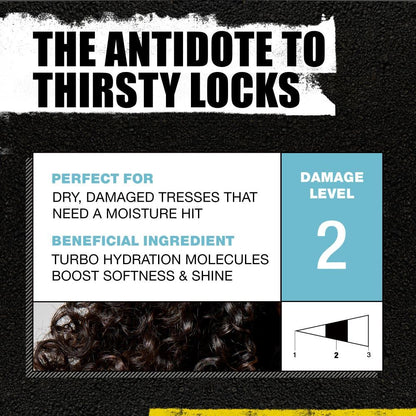 Bed Head by TIGI 750ml Recovery Shampoo and Conditioner Set - Deep Moisture, Salon-Pro, Shampoo and Conditioner for Dry, Heat Damaged Hair to Control Frizz, Unisex Colour Protection Hair Treatment