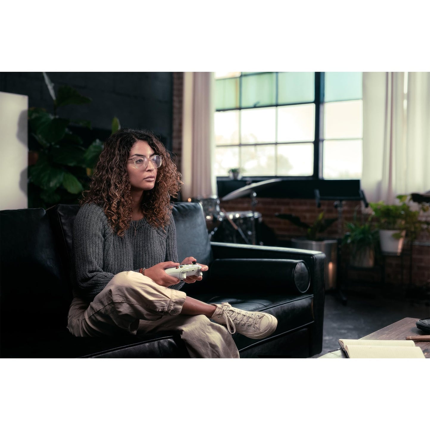 Xbox Wireless Controller – Carbon Black Series X|S, One, and Windows Devices