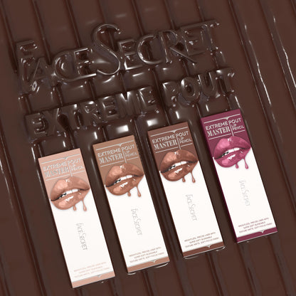 5PCS Extreme Master Lip Pencil Set, Matte Nude Lip Contour Lip Liner with Built-In Blending Brush, Smooth Long-Wear for Defined Lips (#01 ROSE COCOA)