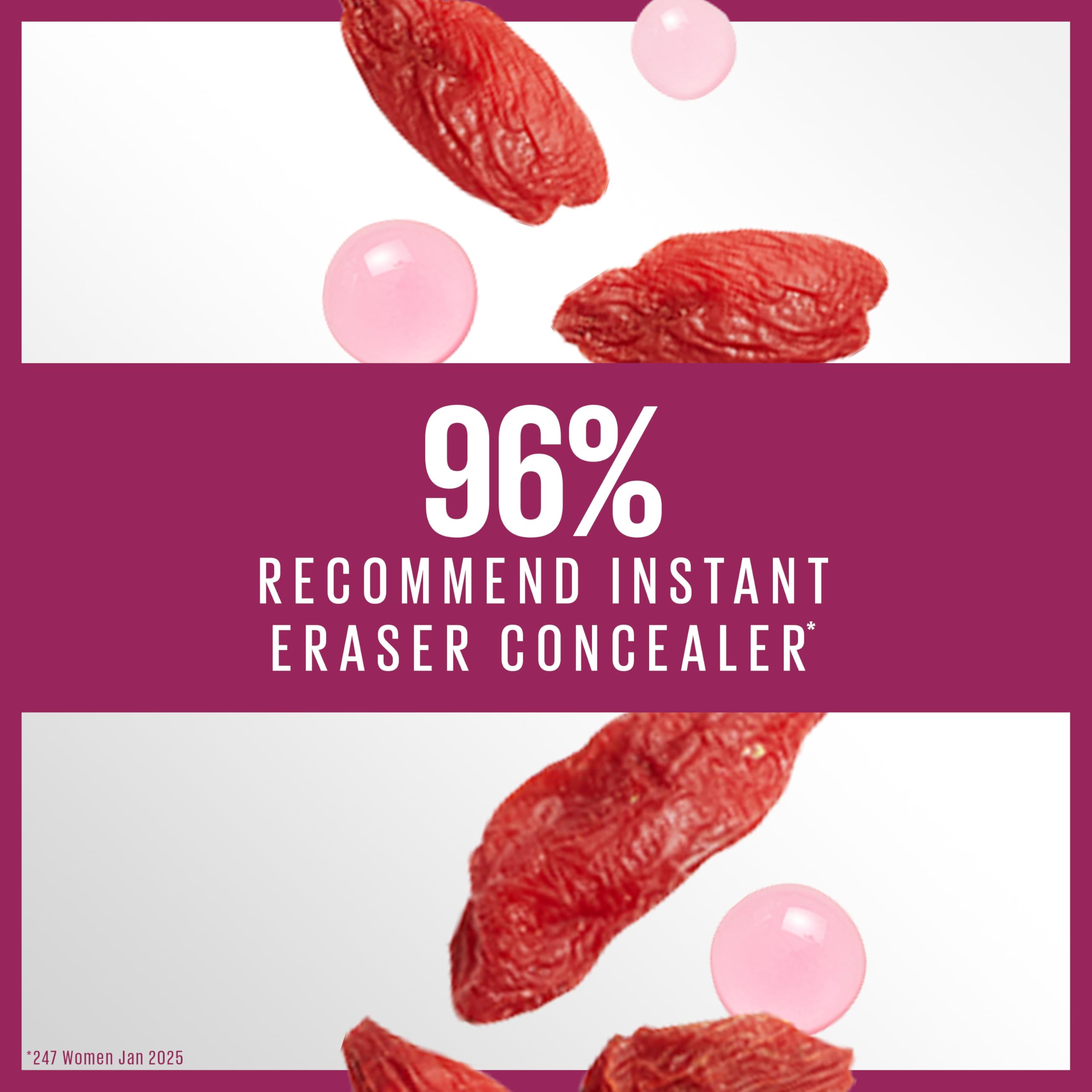 Maybelline Instant Anti-Age Eraser Eye Concealer for Face, Dark Circles, Blemish & Fine Lines Concealer, Full Coverage, Dermatologist Tested, Suitable for Sensitive Skin, Shade: 00 Ivory