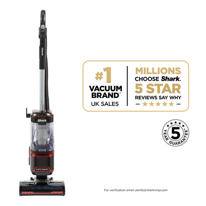 Shark Corded Upright Vacuum Cleaner 1.1L with Lift-Away Technology, Pet Model