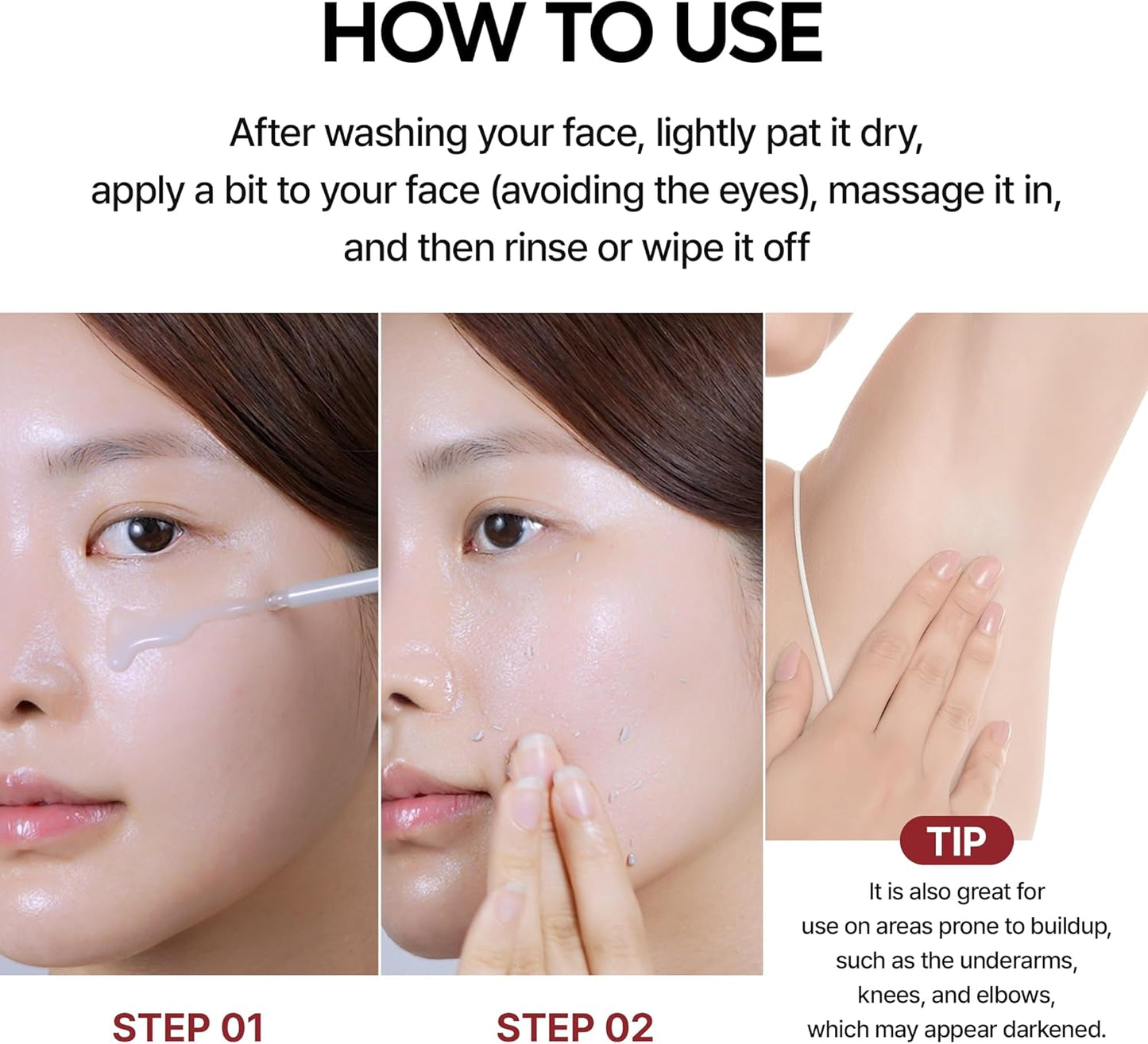 Dr.Melaxin Peel Shot Glow Black Rice Peeling Ampoule Soft Exfoliating Face And Body Scrub Dead Skin Cells Blackheads Remover For All Skin Types Korean Skin Care 80Ml