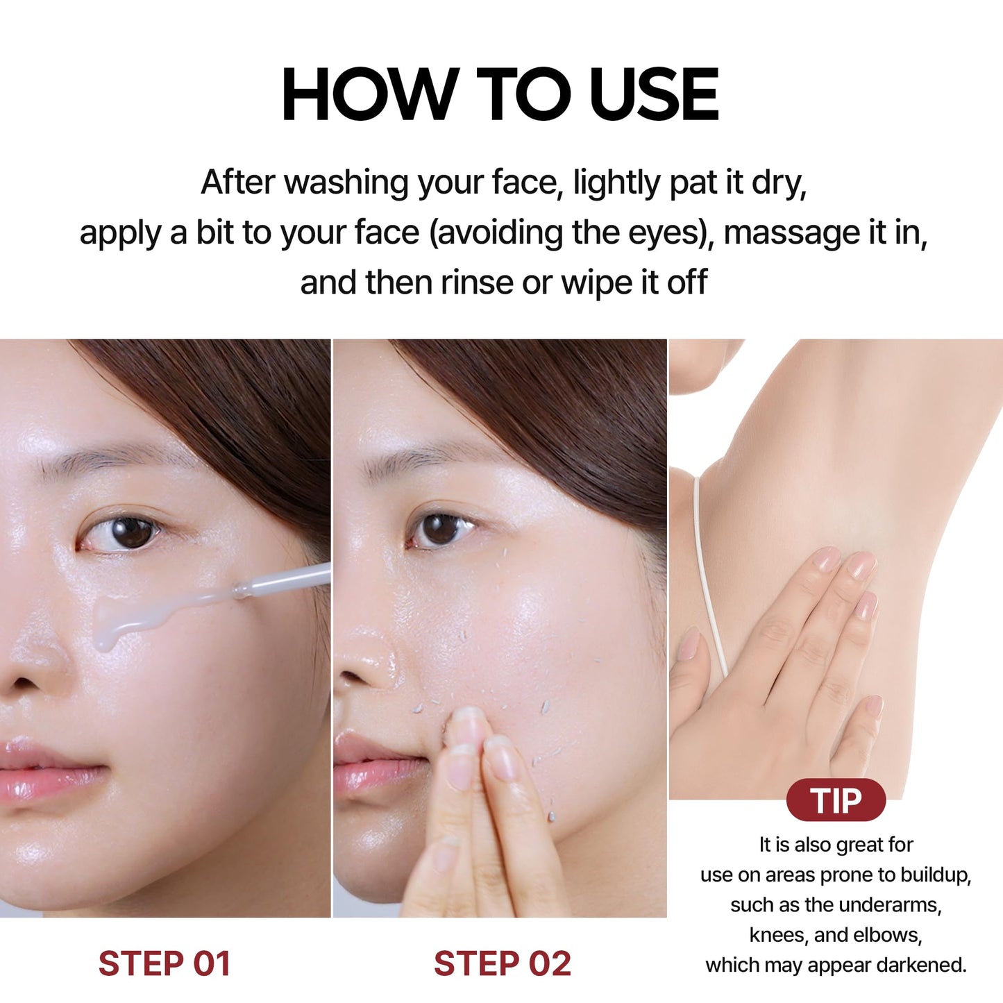 Dr.Melaxin Peel Shot Glow White Rice Peeling Ampoule Soft Exfoliating Face And Body Scrub Dead Skin Cells Remover For All Skin Types Korean Skin Care 80Ml