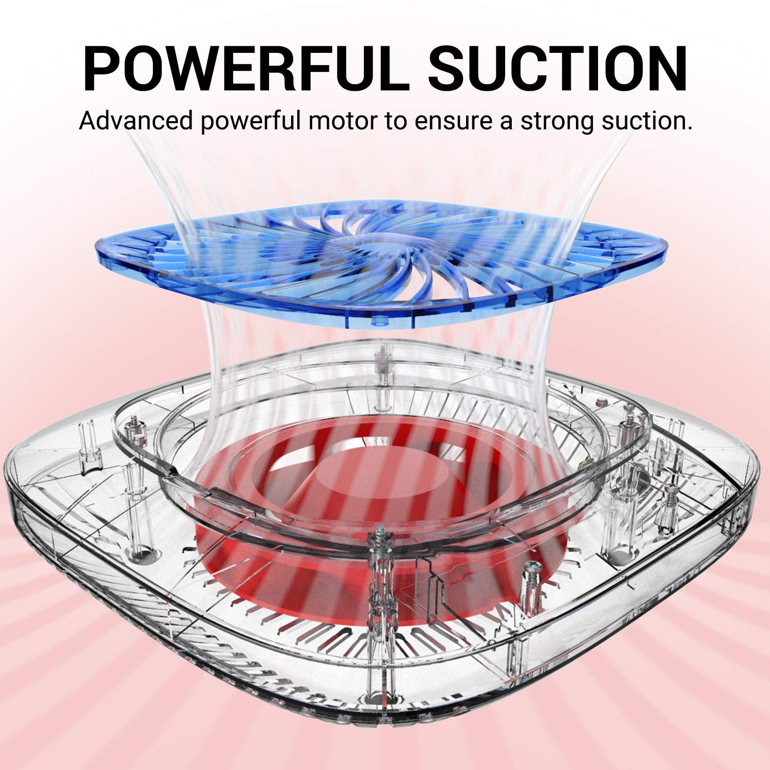 MELODYSUSIE Nail Dust Collector with Reusable Filter Low Noise Nail Vacuum Cleaner Fan Electric Nail Dust Suction Machine for Acrylic Nails Polishing, Powerful, Nail Salon (White)