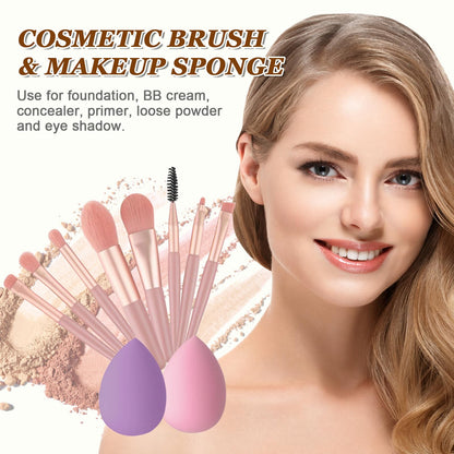 Muiefe Makeup Set, All in One Make Up Starter Kit, Cosmetic Makeup Bundle Include Eyeshadow Palette Foundation Lip Gloss Concealer Eyeliner Mascara, Makeup Gift Sets for Women & Teenage Girls