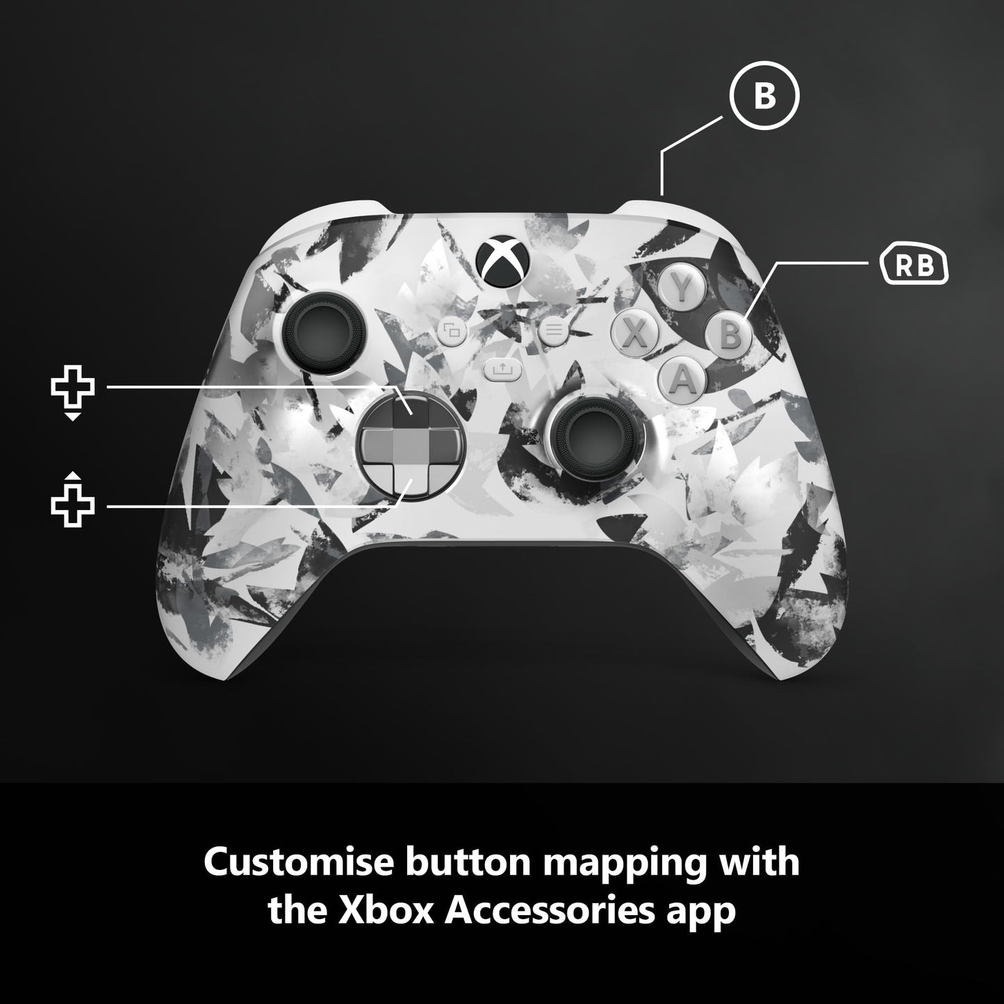 Xbox Wireless Controller – Carbon Black Series X|S, One, and Windows Devices