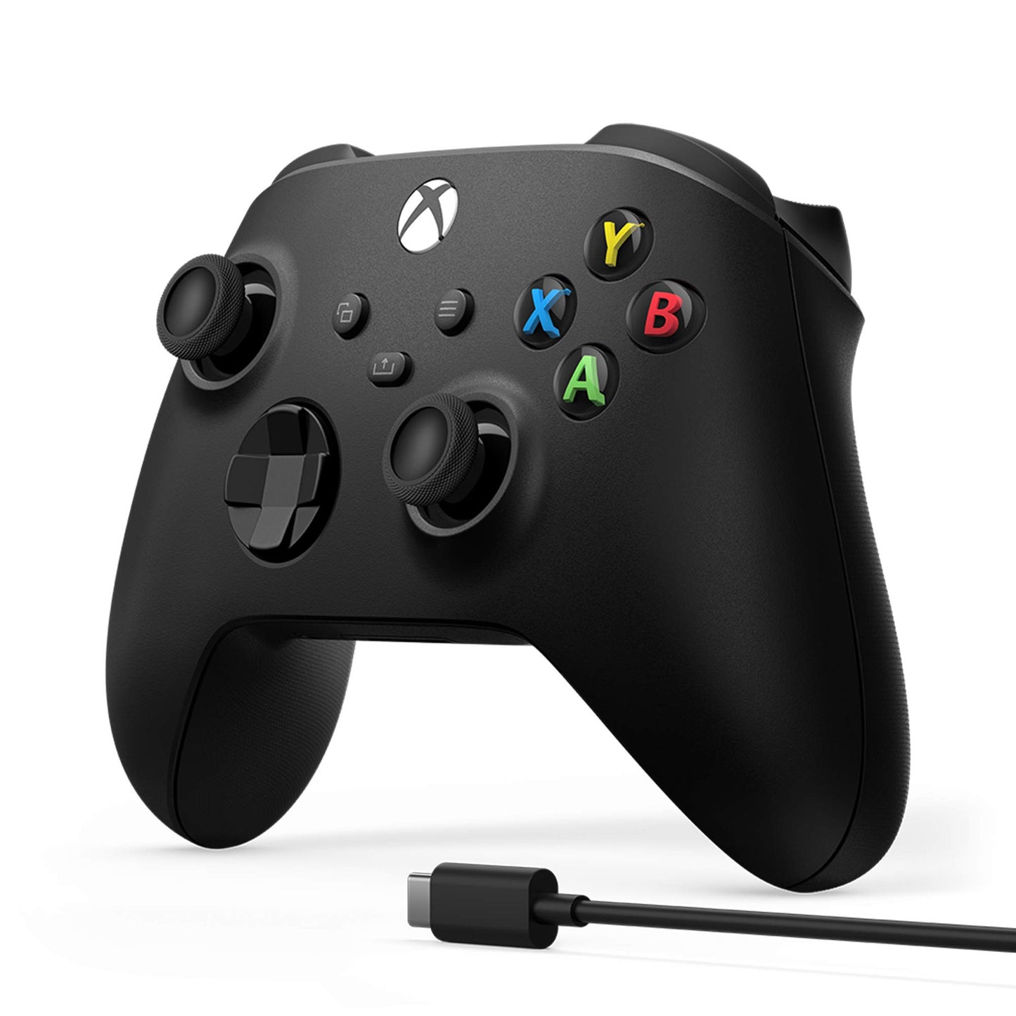 Xbox Wireless Controller – Carbon Black Series X|S, One, and Windows Devices