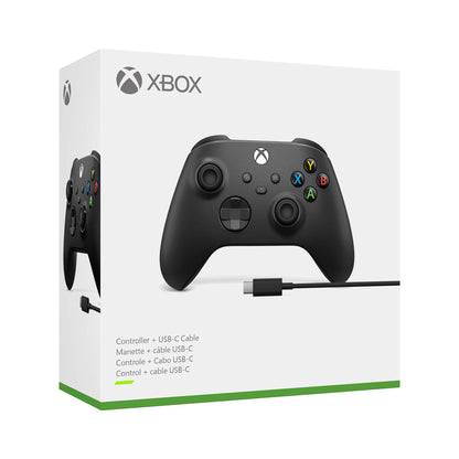 Xbox Wireless Controller – Carbon Black Series X|S, One, and Windows Devices