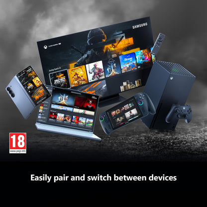 Xbox Wireless Controller – Carbon Black Series X|S, One, and Windows Devices