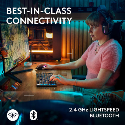 Logitech G502 HERO High Performance Wired Gaming Mouse, HERO 25K Sensor, 25,600 DPI, RGB, Adjustable Weights, 11 Programmable Buttons, On-Board Memory, PC/Mac - Black