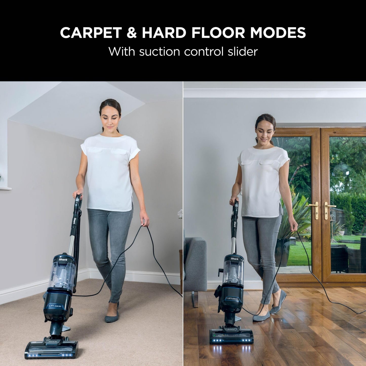 Shark Corded Upright Vacuum Cleaner 1.1L with Lift-Away Technology, Pet Model