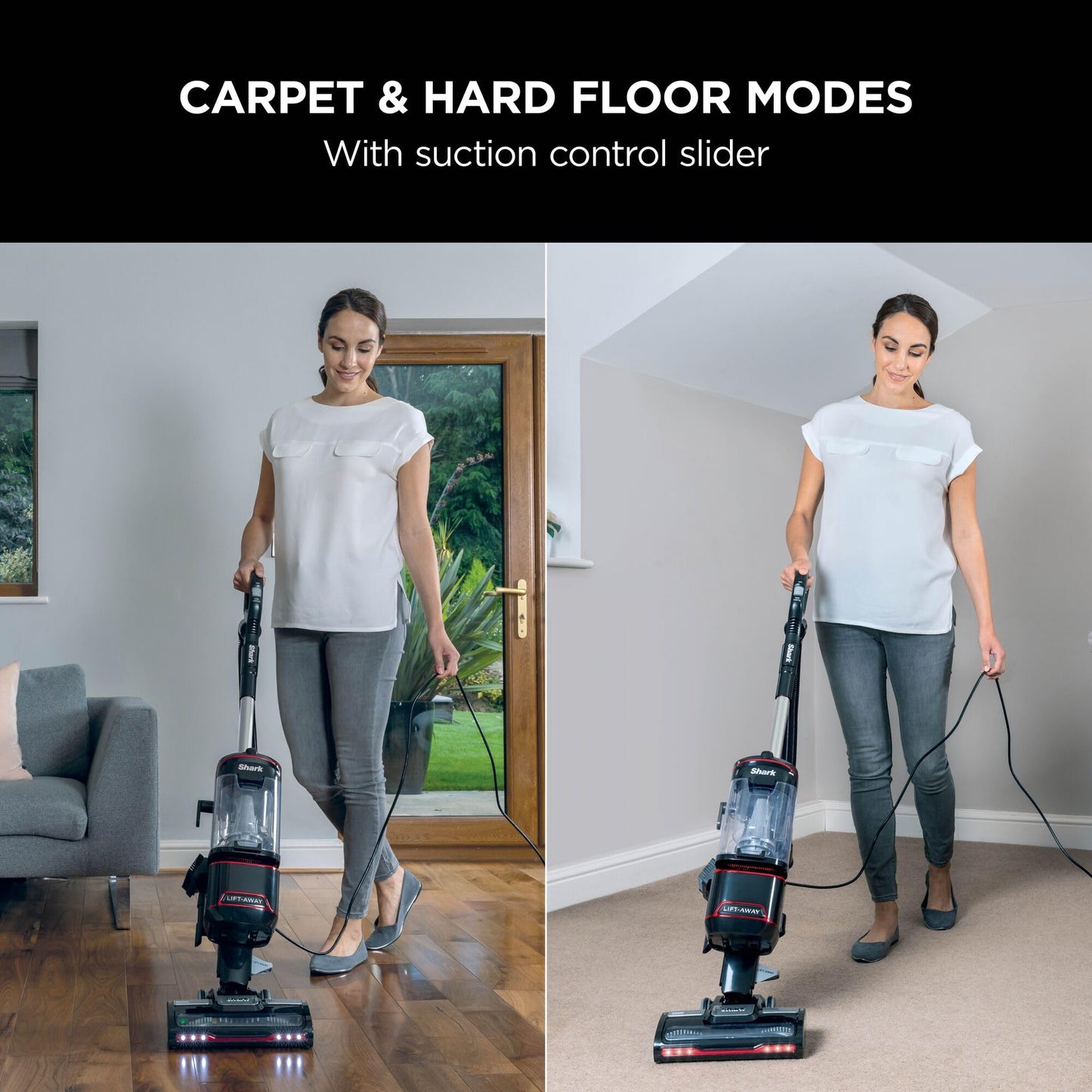 Shark Corded Upright Vacuum Cleaner 1.1L with Lift-Away Technology, Pet Model