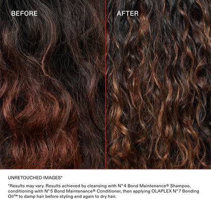 Olaplex Nº.7 Bonding Oil, Concentrated High-Shine Hair Oil | Heat Protectant, Smooths & Softens, Boosts Color Vibrancy, Controls Frizz Up to 72 Hours | For Coily, Curly, Wavy & Straight Hair, 30 mL